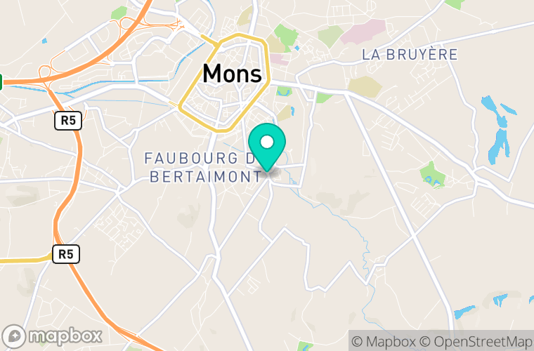 carte centre medical hyon près de mons